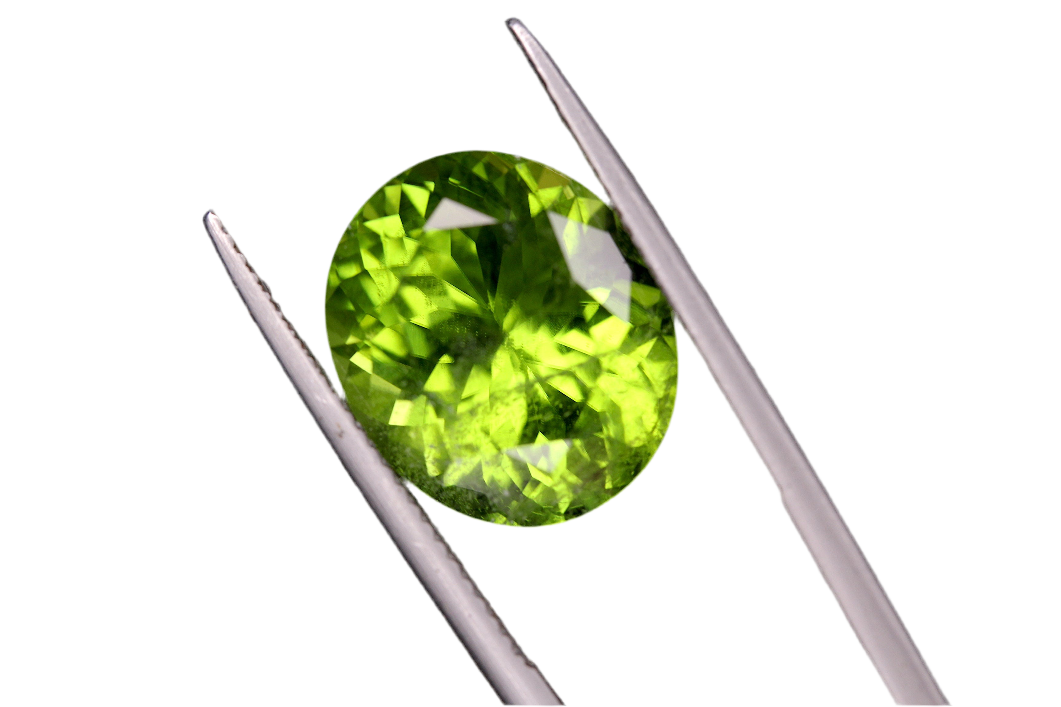 11 carats Rich Green Peridot Loose Stone | Pakistan Peridot