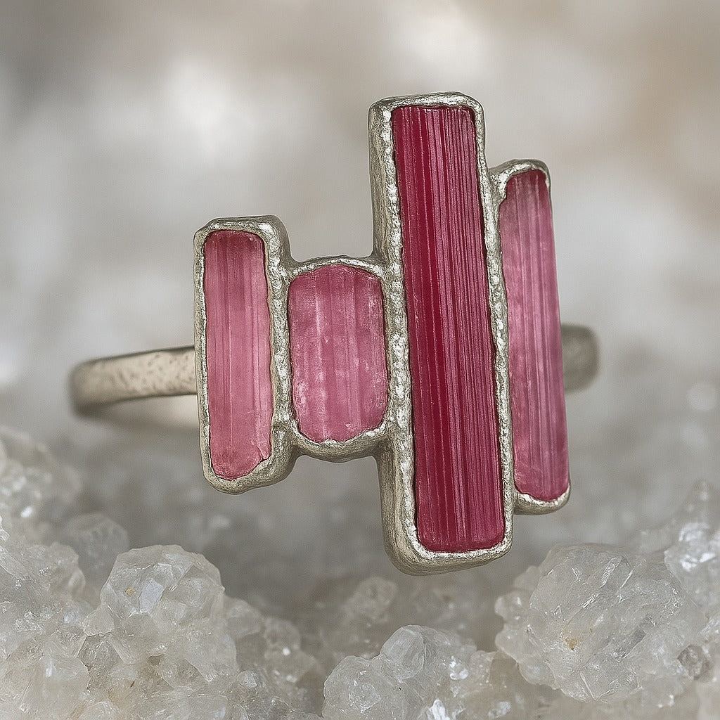 Tourmaline ring for healing
