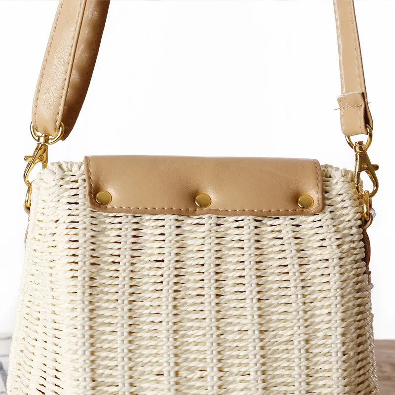 Purchase online rattan purse for women 