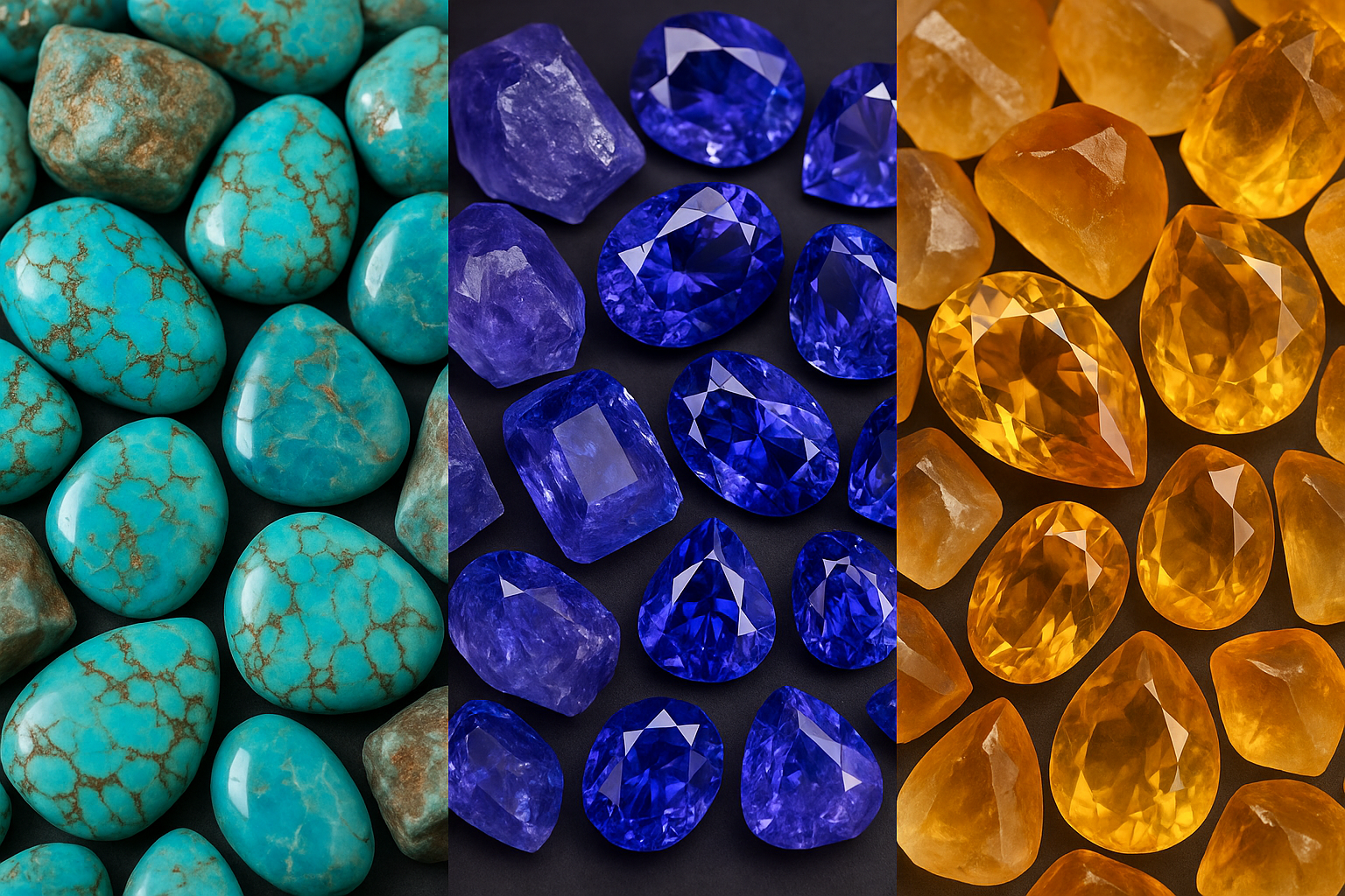 December Birthstones: Turquoise, Tanzanite and Zircon Meaning History