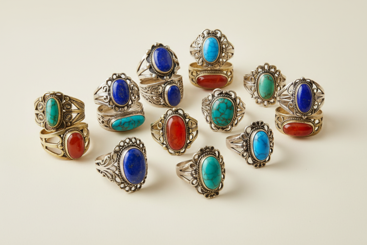 Afghan Vintage Rings