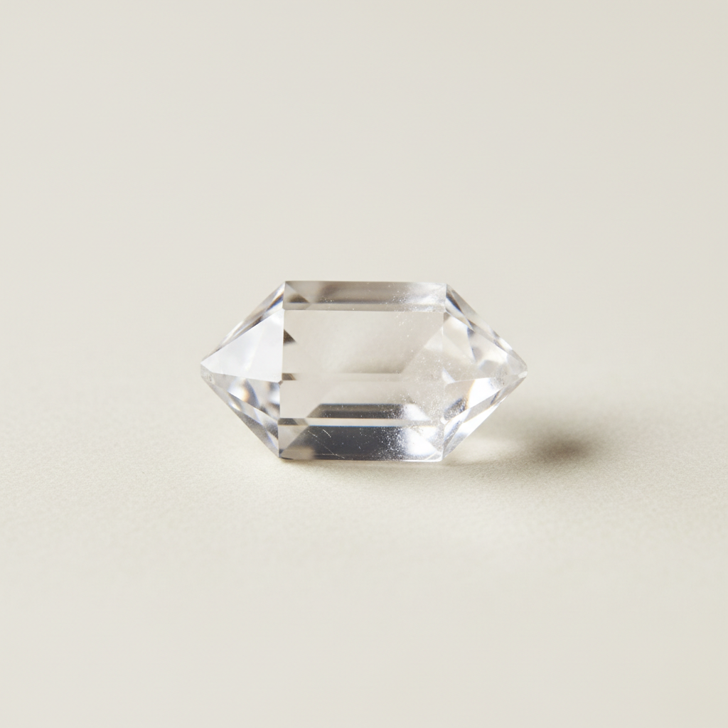 Herkimer Diamond Quartz Double Terminated