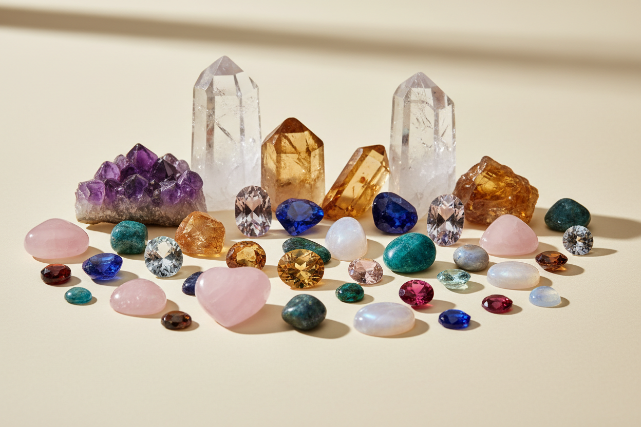 Polished Crystals - Loose Gems