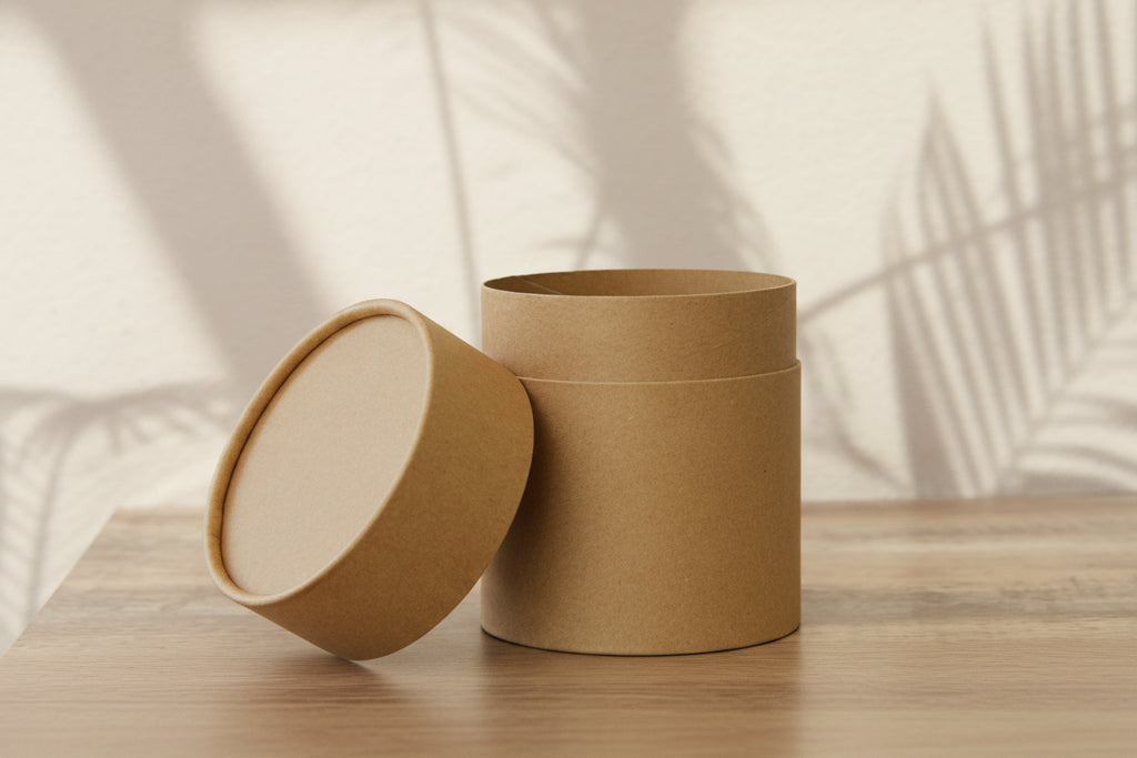 12 oz Candle Jar Tube Packaging | Eco Paper Tubes for Candle Jars