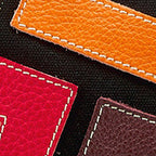 Multicolor Patchwork Leather Handbag – Convertible Tote, Shoulder & Crossbody Bag