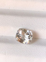 loose white topaz stones