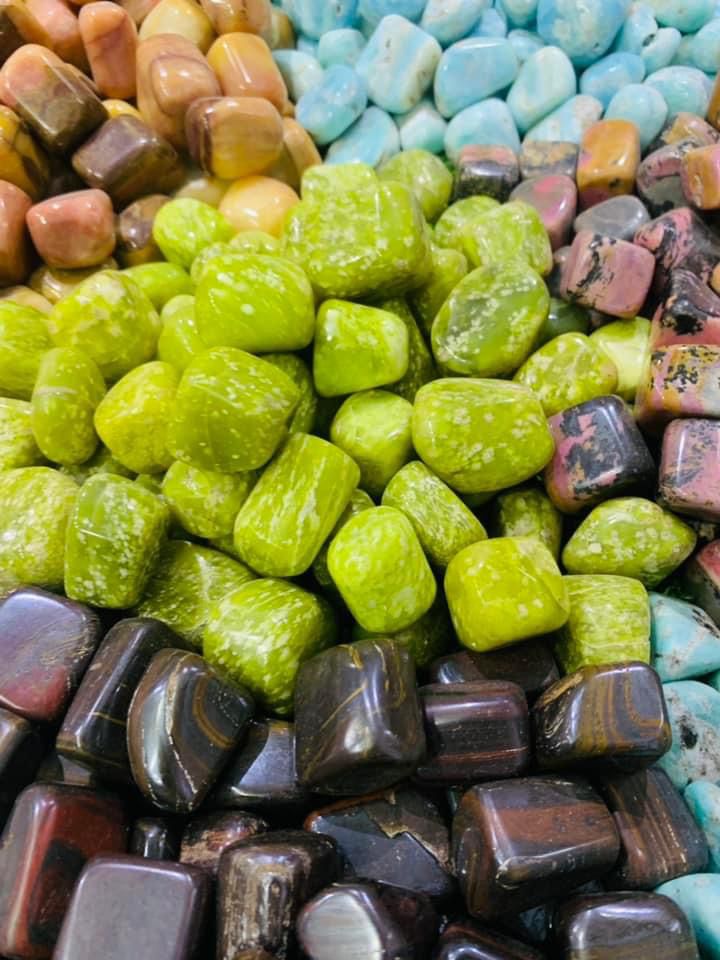 1-10 kg Bulk Mixed Tumbled Stones | Crystal Tumbles Assortment