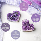 genuine Uruguayan amethyst crystal cluster