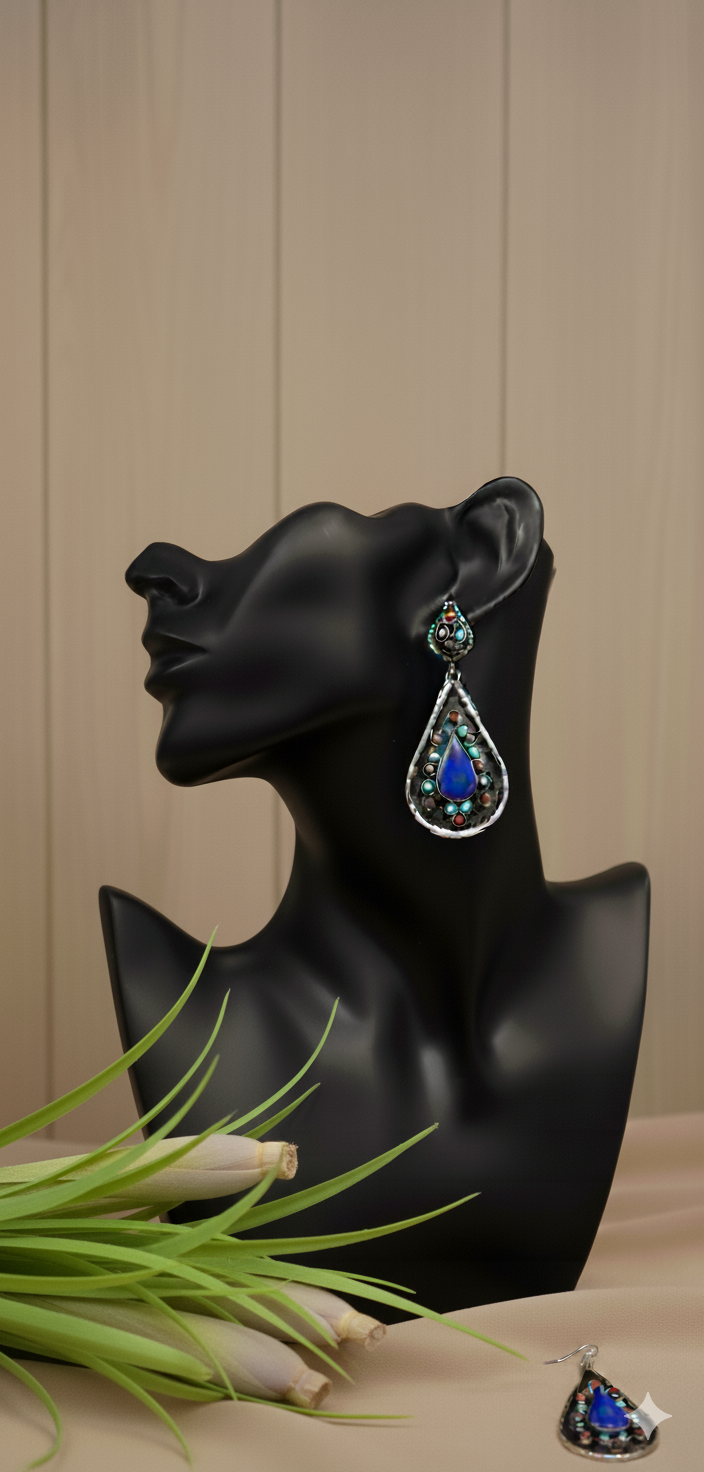 Afghan tribal silver ring
