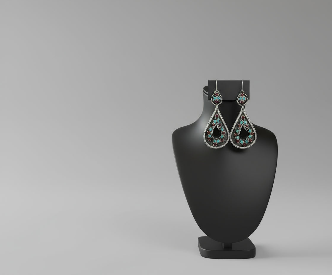 Afghan vintage cultural earring
