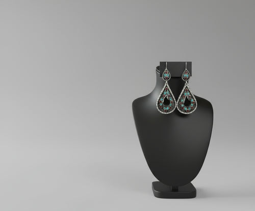 Afghan vintage cultural earring

