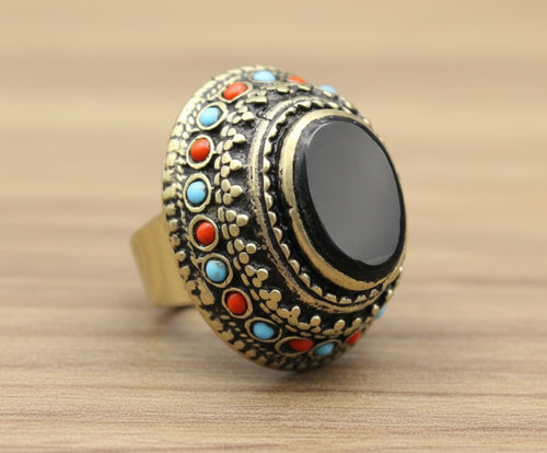 Afghan vintage earring collection
