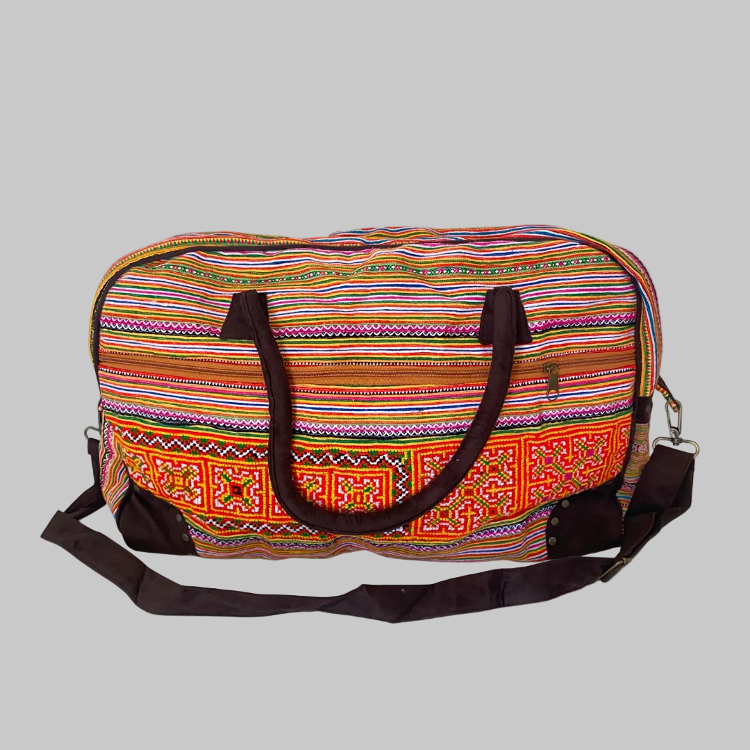 Explore Artisan Red vintage duffle