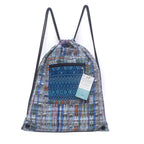 Upcycled Guatemalan Corte Backpack – Handmade Mayan Textile Bag