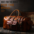 Leather Carry On Weekender Bag
