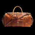 Genuine Leather Weekender Travel Bag