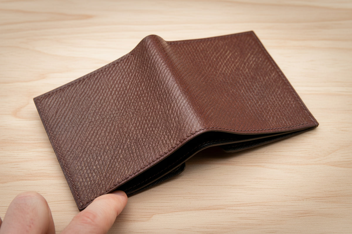  Leather Bifold Wallet for Men 