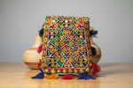 Bohemian thread work coin pouch