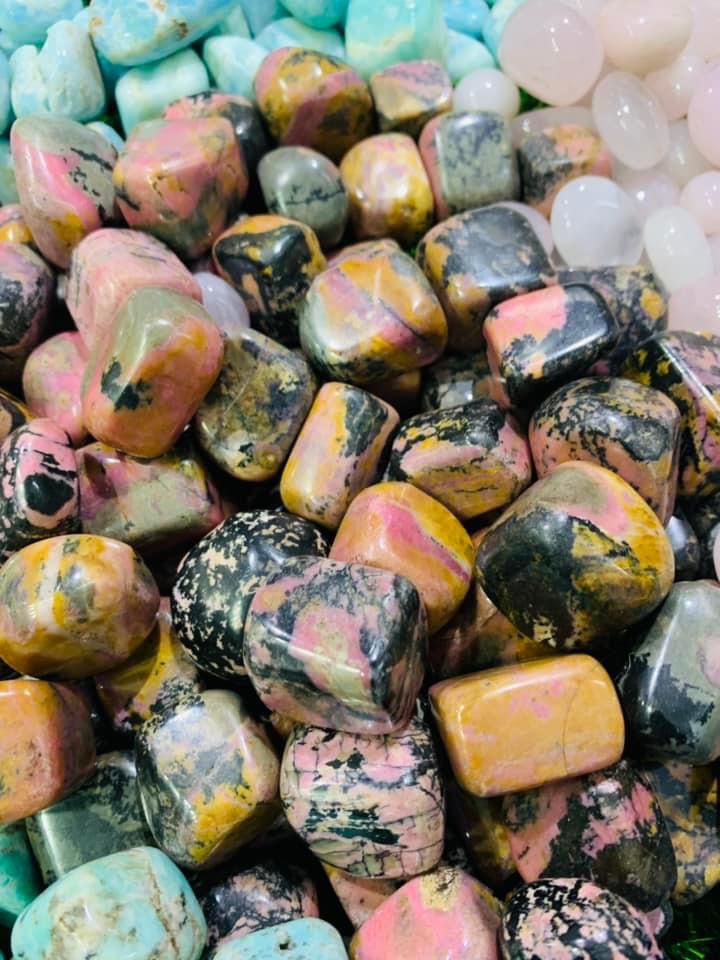 1-10 kg Bulk Mixed Tumbled Stones | Crystal Tumbles Assortment