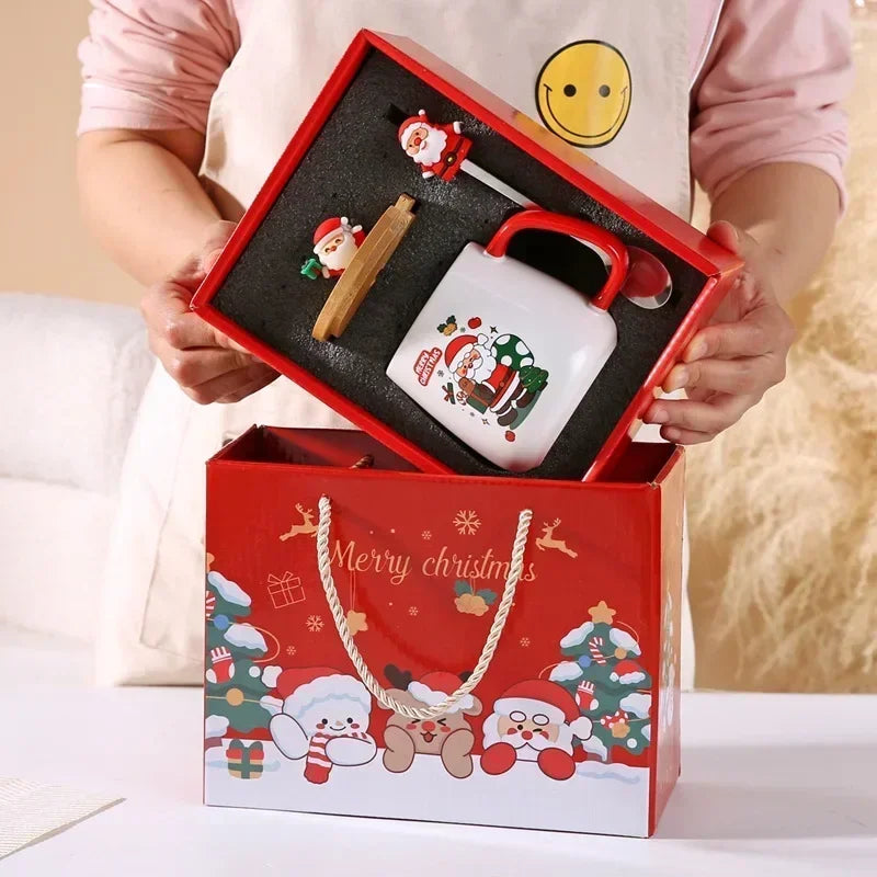 Xmas theme ceramic mug