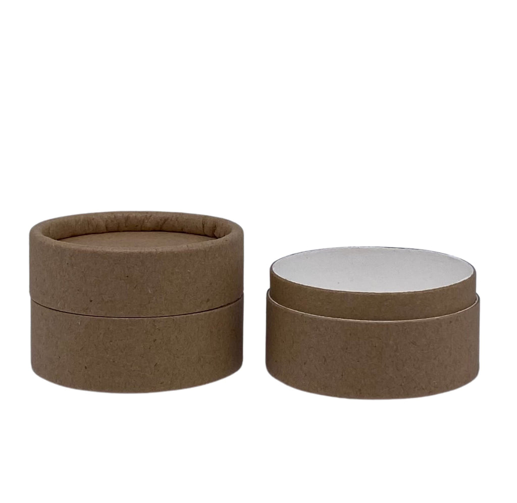 Cosmetic Jars made from Kraft Paper 
