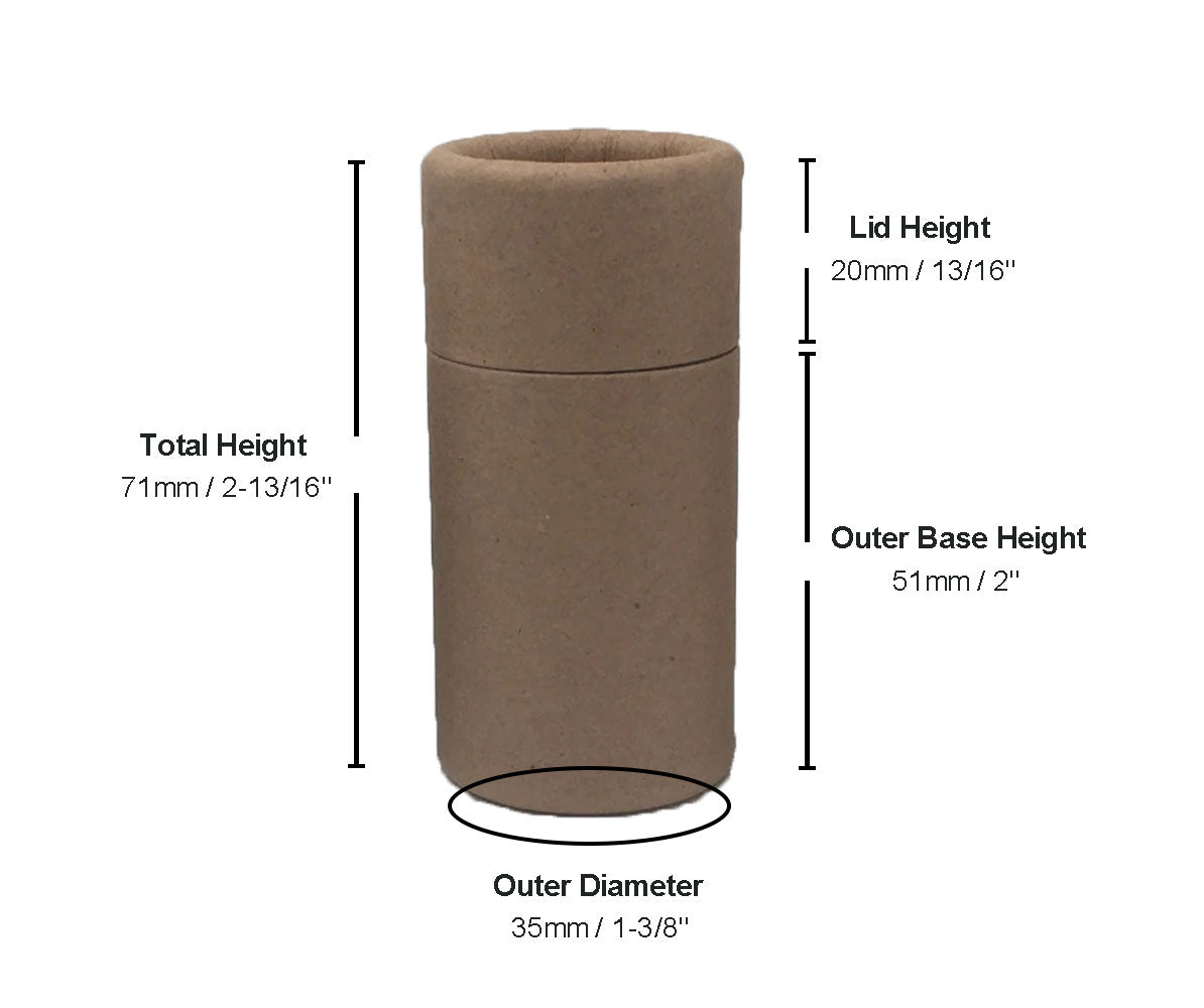 Ecofriendly cosmetic packaging