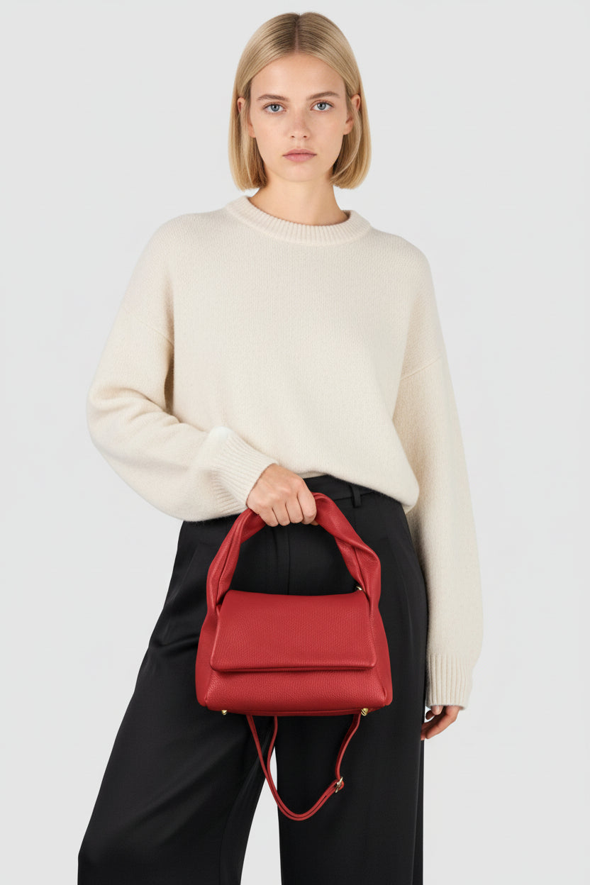 Everyday leather bag stylish practical