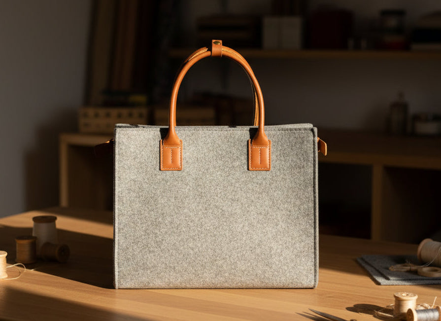 Felt Wool Bag and Purse