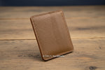 Explore Ostrich Leather Wallet in Saddle Color