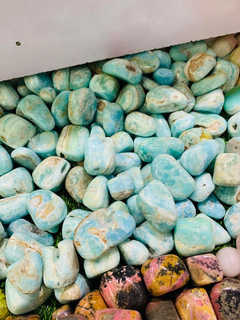 1-10 kg Bulk Mixed Tumbled Stones | Crystal Tumbles Assortment