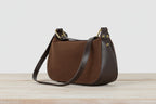 Genuine Leather Suede Crossbody Bag – Italian Shoulder Handmade Handbags