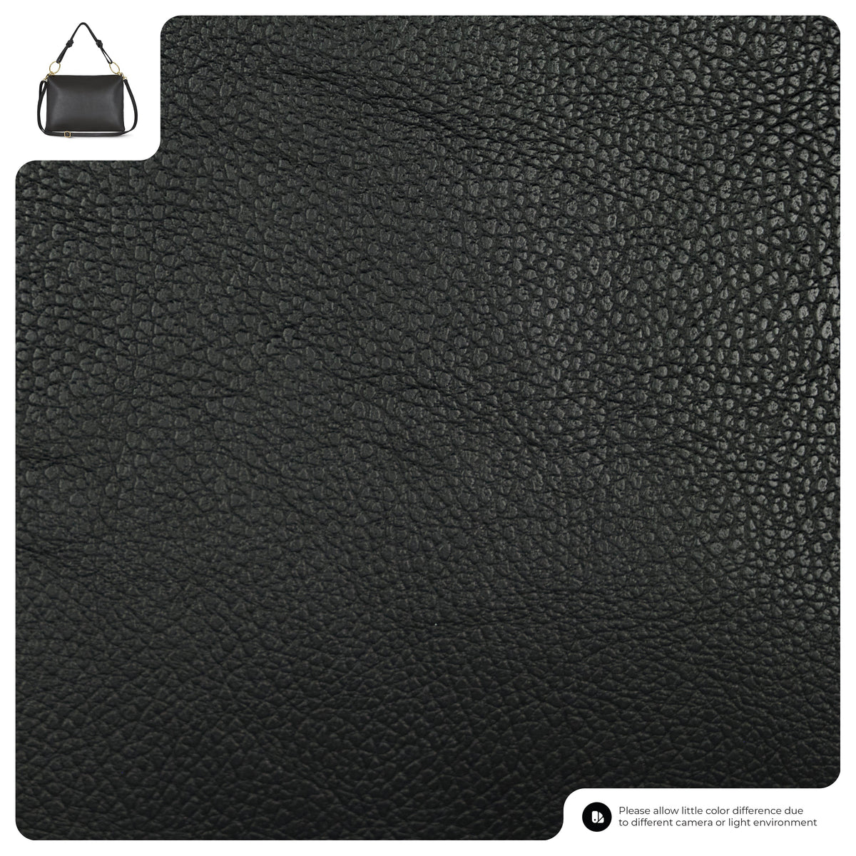 Genuine leather sheet for bag
