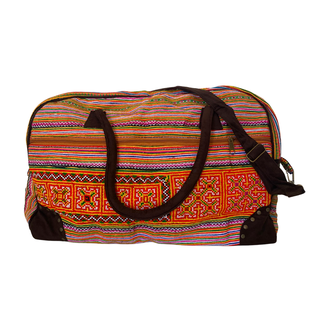Buy Handcrafted boho overnight bag