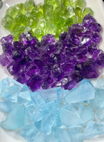 rough stone pendants