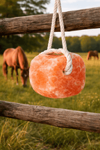 natural salt lick for horses and farm animals
