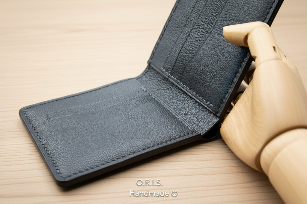 Genuine Ostrich Leather Bifold Wallet – Sand | Handcrafted Luxury