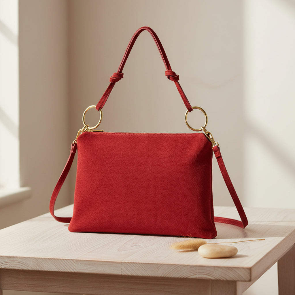 Buy Italian leather shoulder bag