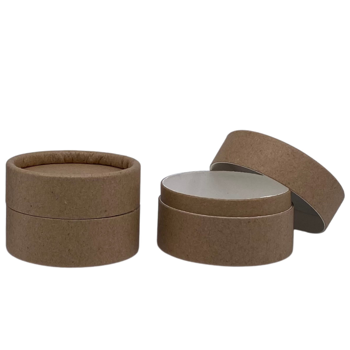 Kraft Paper Cosmetic Jars 