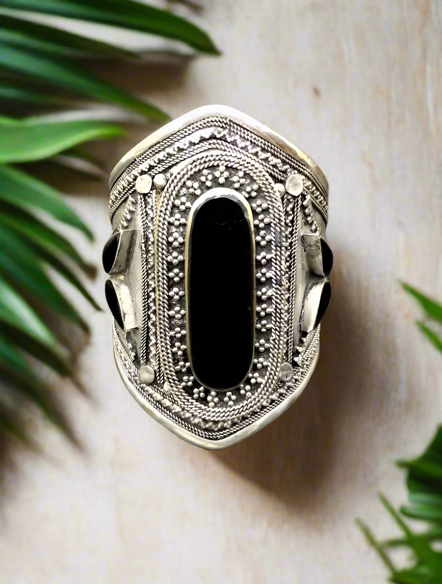 Kuchi handcuff handmade Afghanistan

