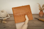 explore Leather Wallet in Saddle Color