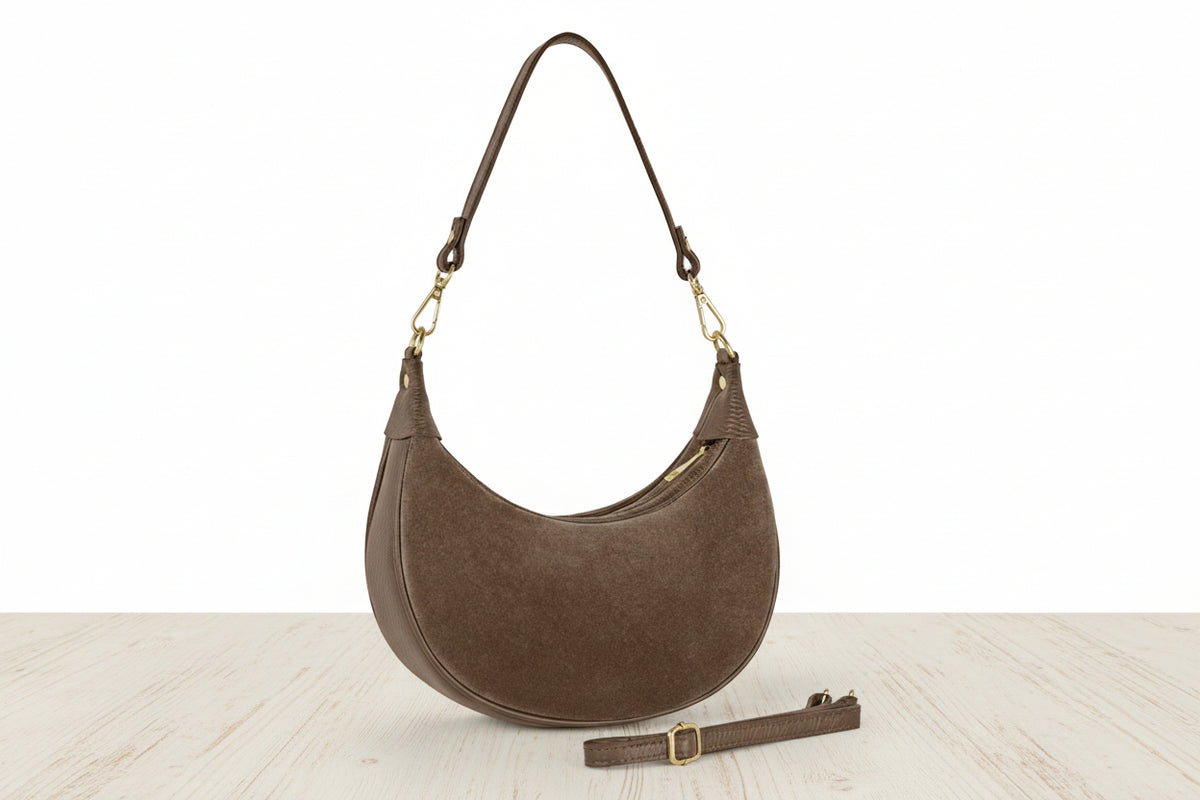 Buy Leather shoulder bag designer style