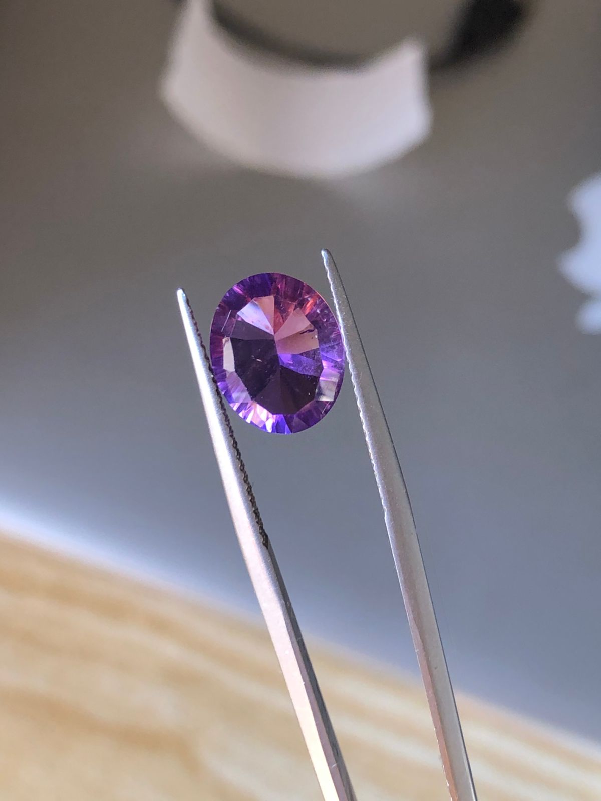 cut amethyst
