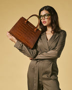 Genuine Italian Leather Women's Handbag