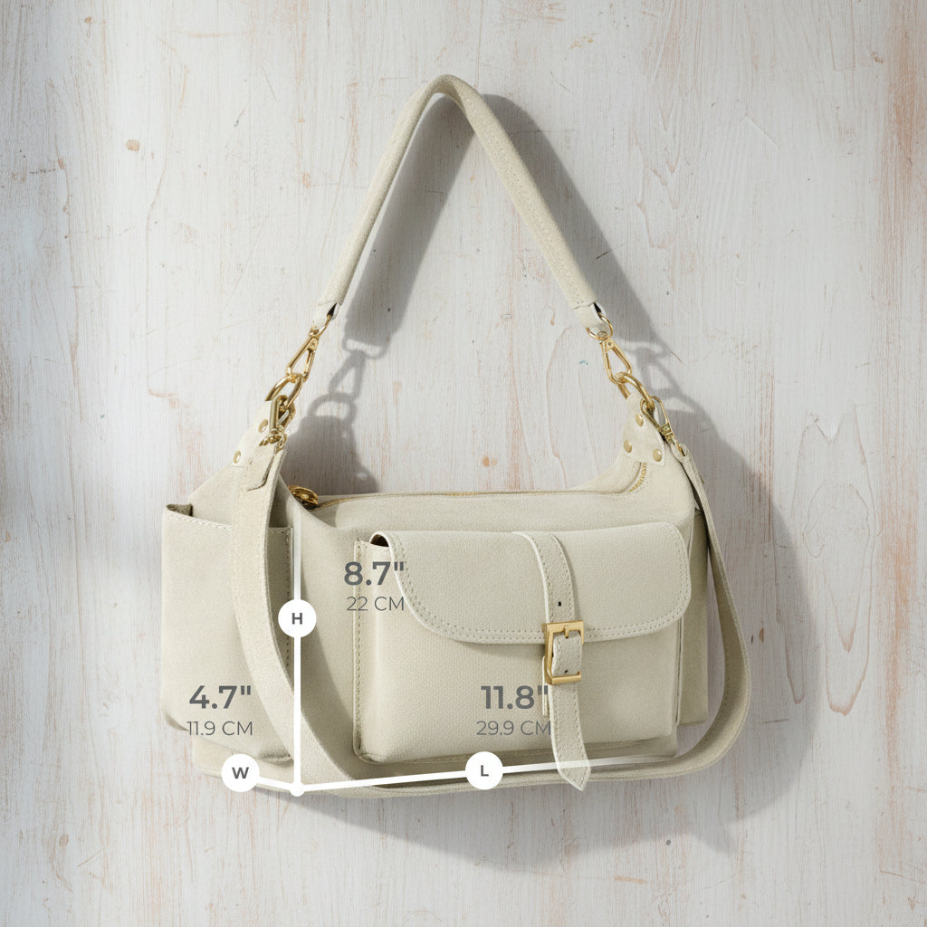 Measurement of Italian Leather Bag