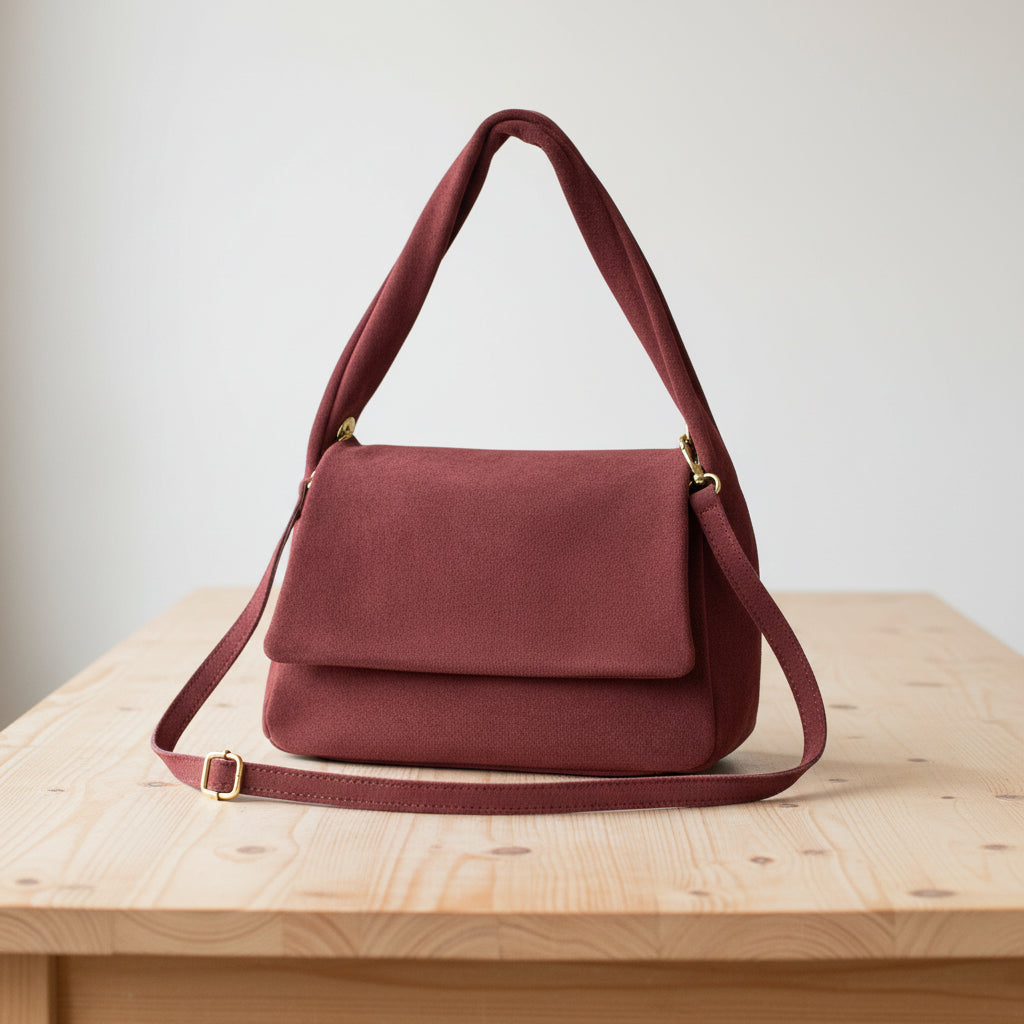 Buy Italian Suede Shoulder Bag 