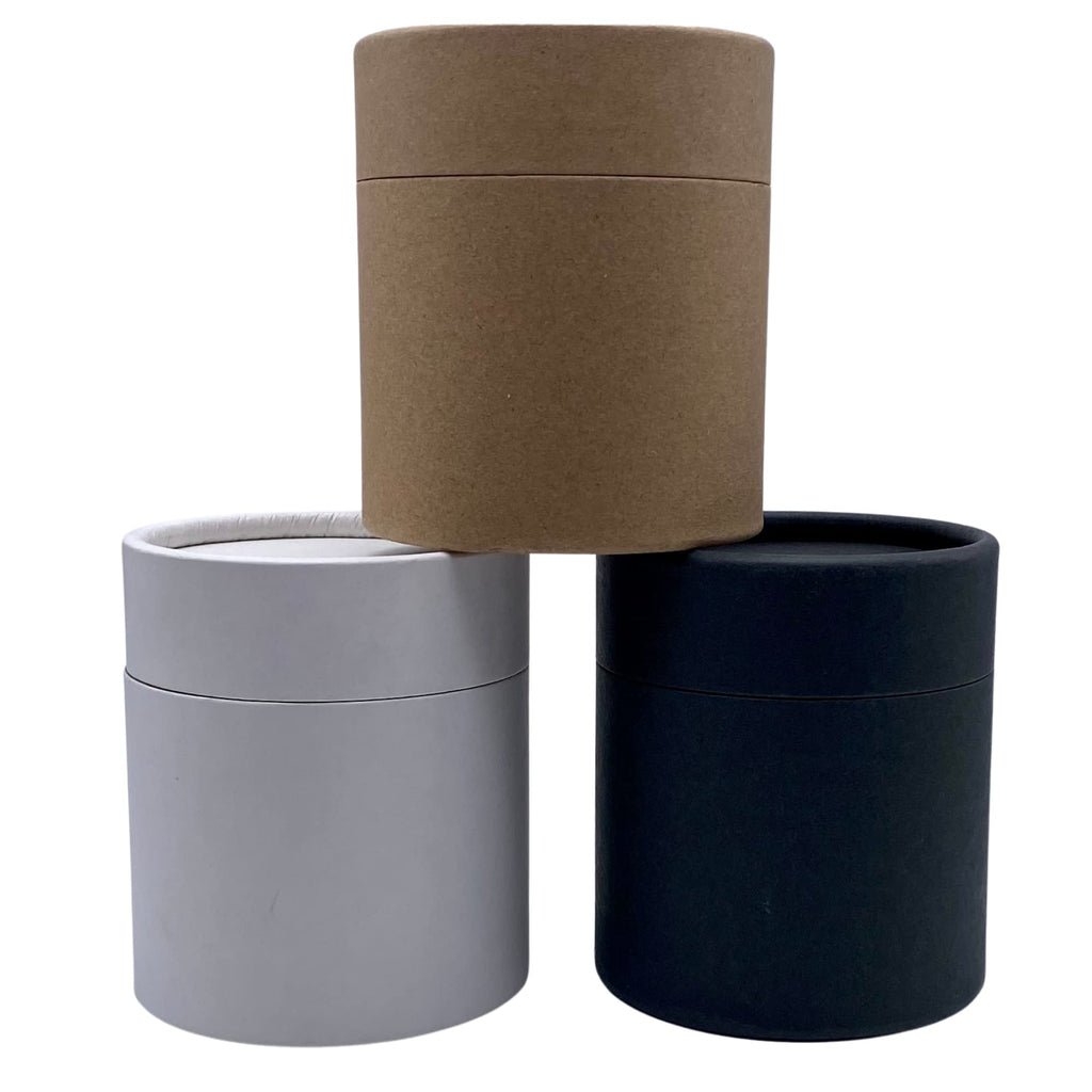  3 Paper Packaging tubes for Cosmetics