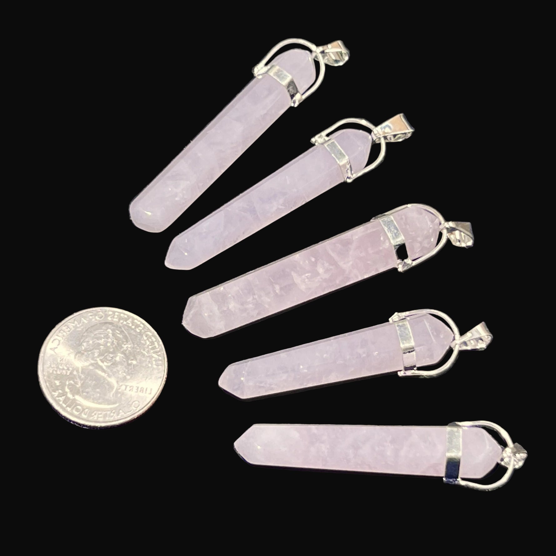 Rose Quartz Pendants