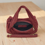 Shop Suede Leather Shoulder Bag