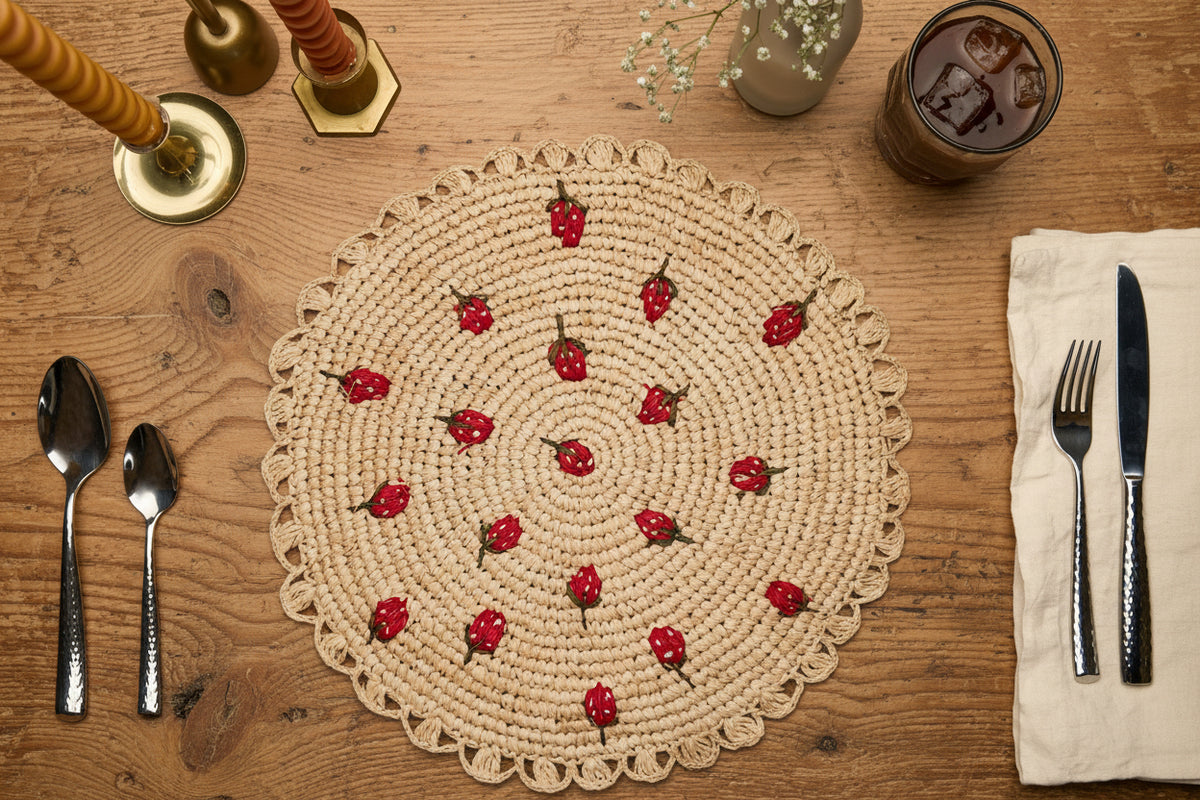 Table mat. handmade for living