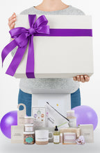 Personalized Birthday Gift Basket For Her With Spa Treats